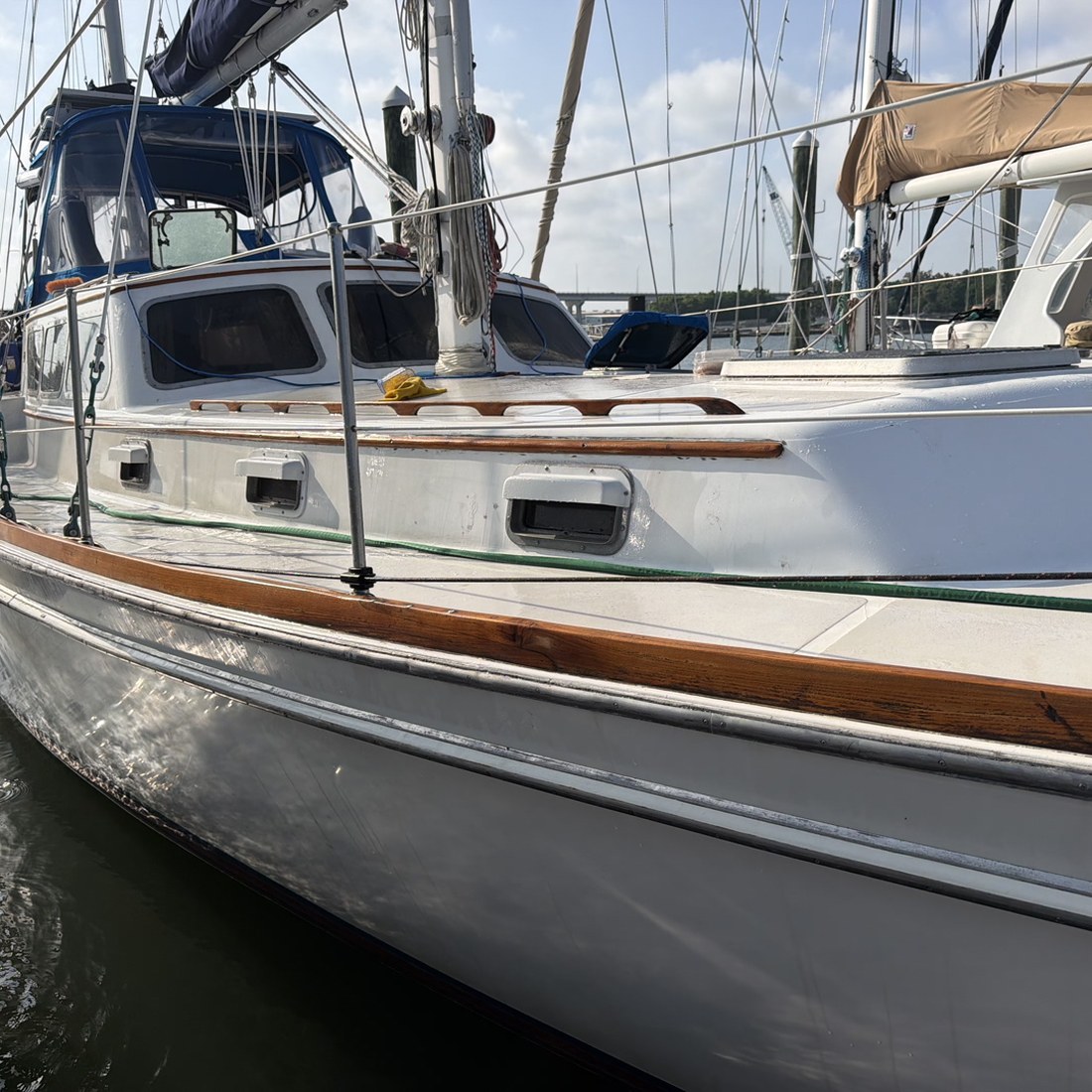 Koyukon tied up at the dock
