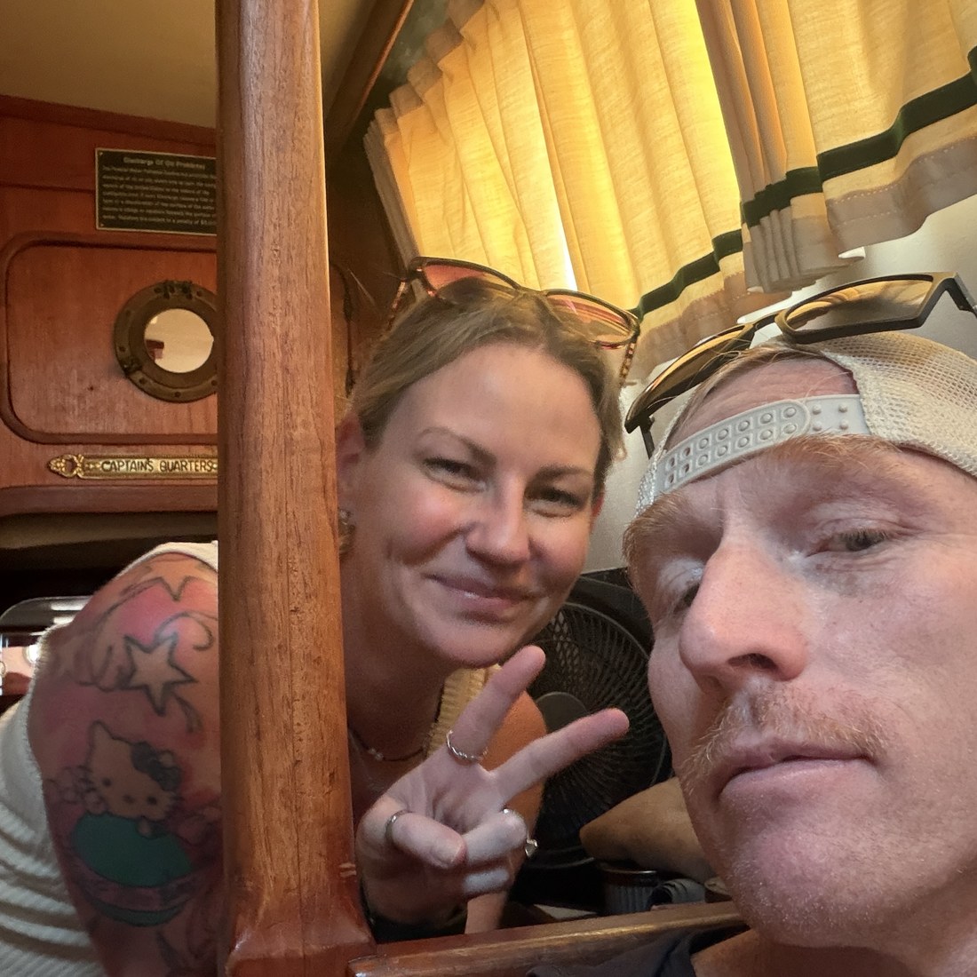 Jayme and Jason smiling together